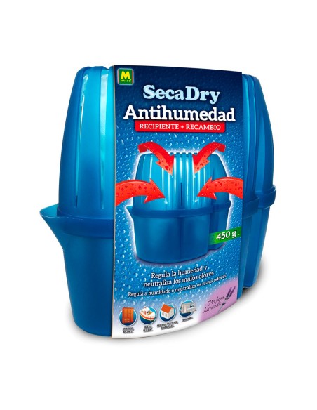 Secadry antihumedad recipiente + recambio 450 g