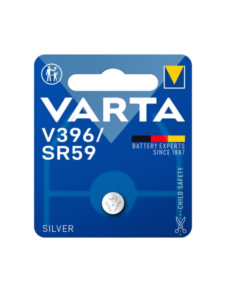 Micro pila de boton silver sr59 - v396 1,55v (blister 1 unid.) ø7,9x2,6mm