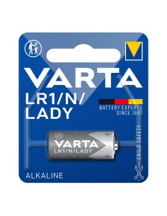 Pila varta alkalina lr1 lady 1,5v (blister 1 unid.) ø12x30,2mm
