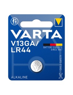 Micro pila de boton alkaline lr44 - v13ga 1,5v (blister 1 unid.) ø11,6x5,4mm