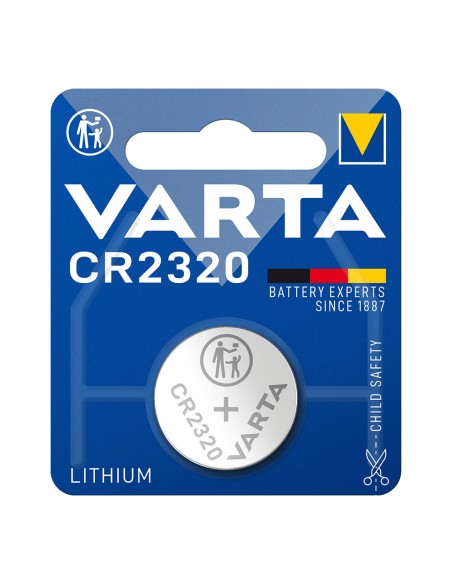 Micro pila de boton lithium cr2320 3v (blister 1 unid.) ø23x2,0mm