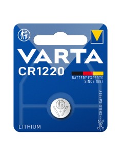 Micro pila de boton lithium cr1220 3v (blister 1 unid.) ø12,5x2,0mm