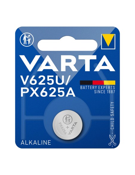 Micro pila de boton alkaline v625u (px625u/lr9) 1,5v (blister 1 unid.) ø16,0x6,2mm