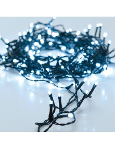Guirnalda multifunción 120 leds blanco frio exterior 12 m