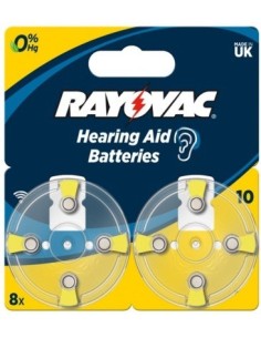 PILA AUDIFONO 10AU RAYOVAC 8 PZ