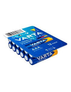 Pila alkalina longlife power aaa - lr03 caja 12 uds ø10,5x44,5mm