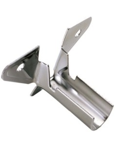 SOPORTE BARRA CORT 12MM LATERAL ACERO CINC N7 MICEL