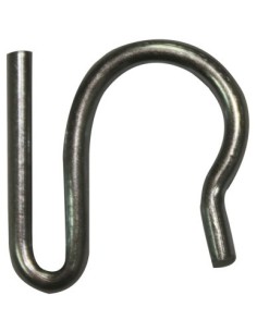 GANCHO CORTINA PEQUEÑO ACERO CINC MICEL