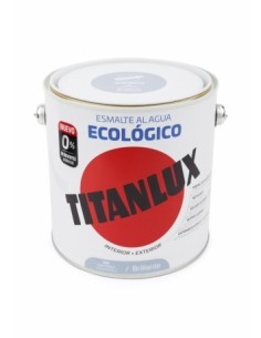 ESMALTE ACRIL BRI. 2,5 LT GR-PER AL AGUA ECOLOGICO TITANLU