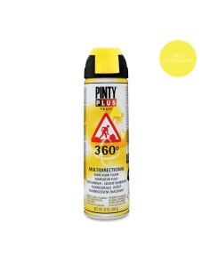 Pintura en spray tech 650 cc marcador 360° amarillo t146
