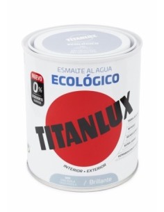 ESMALTE ACRIL BRI. 750 ML GR-PER AL AGUA ECOLOGICO TITANLU