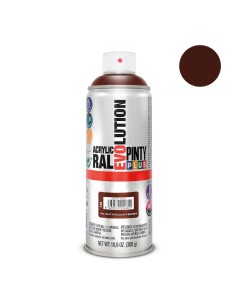 Pintura acrílica spray evolution 520 cc ral 8017 chocolate brown 300 g