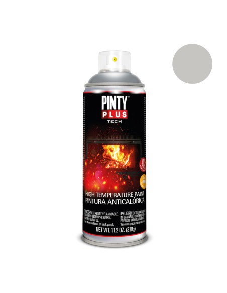 Pintura en spray tech 520 cc anticalórica a150 plata