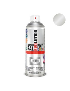 Pintura acrílica spray evolution 520 cc p150 plata