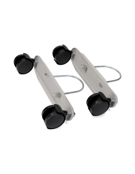 Set recambio soportes grises+ ruedas para radiadores 07121 07122 07123 edm