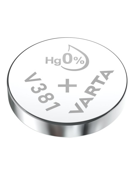 Micro pila de boton silver sr55 - v381 1,55v (blister 1 unid.) ø11,6x2,1mm