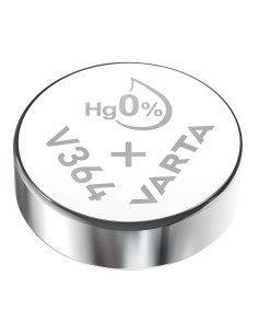 Micro pila de boton silver sr60 - v364 1,55v (blister 1 unid.) ø6,8x2,15mm