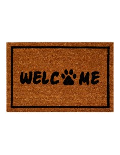 Felpudo modelo welcome huella 60 x 40 cm