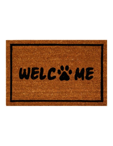 Felpudo modelo welcome huella 60 x 40 cm