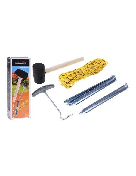 Conjunto de camping 9 piezas. redcliffs