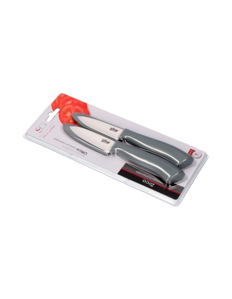 Cuchillo cerámico 18 cm, 2 uds