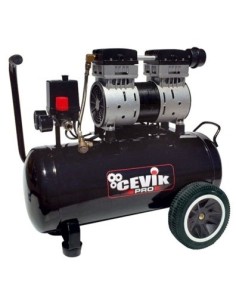 COMPRESOR SILENCIOSO 24LT 1,5HP 8 BAR PRO24SILENT CEVIK