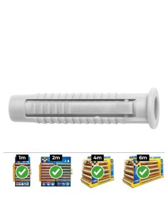 Taco fx ø10 mm, caja 50 uds