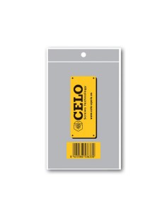 Pack 50 unid. bolsa mediana surtido celo 9x14cm colores / modelos surtidos