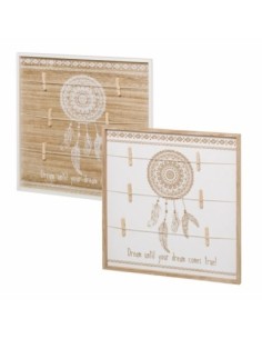 MARCO DECORATIVO 40 40CM UNIMASA MAD HAKUNA C-P 123003