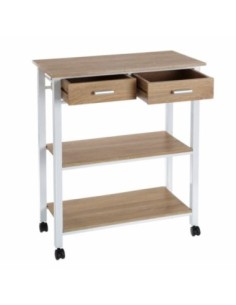 VERDULERO COC 2B 68,5 37 8,1CM 2 CAJONES METAL-MDF ROB UNIMA