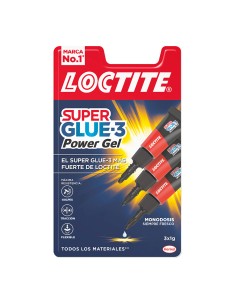 Super glue mini trio power flex 3 x 1 g