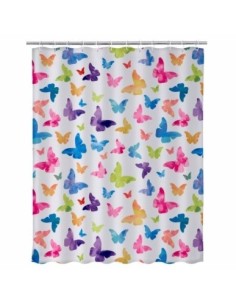 CORTINA BAÑO 180 200CM POLIE FLY COLOR UNIMASA