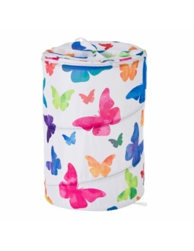 CESTO BAÑO PONGOTODO 40 40 55CM POLIE FLY COLOR UNIMASA