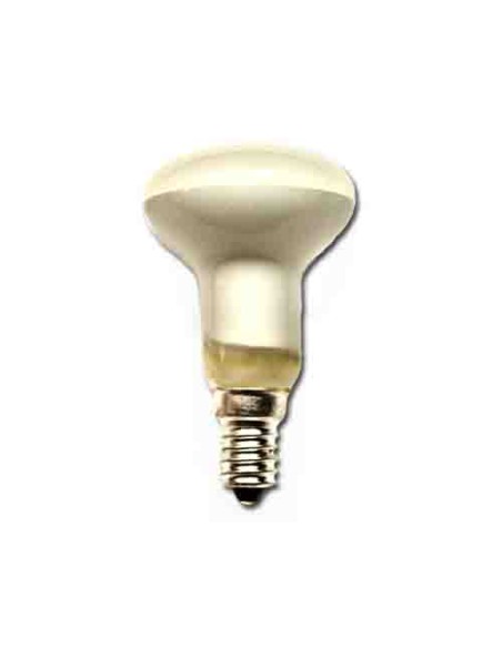 Bombilla incandescente reflectora r50 e14 60 w