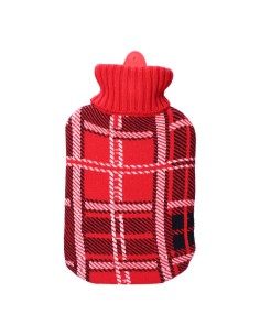 Bolsa de agua caliente 2 l modelo clásico escoces rojo