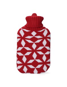 Bolsa de agua caliente 2 l modelo simetrias roja