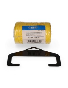 Cordón trenzado polipropileno 8842 amarillo, calibre 1,7 mm x 100 m