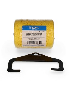 Cordón trenzado polipropileno 8842 amarillo, calibre 1,7 mm x 200 m