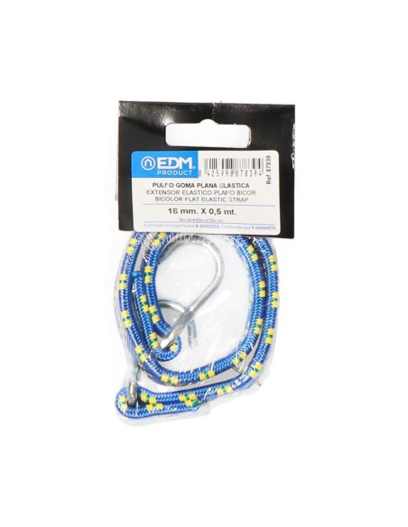 Pulpo goma plano bicolor 0,5m colores / modelos surtidos