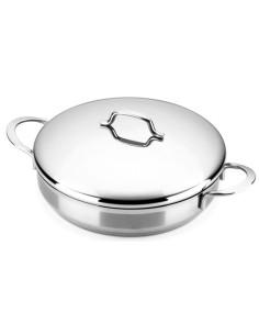 CACEROLA BAJA 24CM C-TAPA IND INO  MILLENIUM MAGEFESA