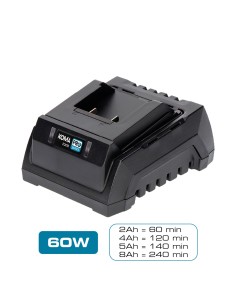 Cargador de bateria 20 v 60 w