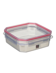 HERMETICO ALIMEN. CUADRADO 1,3LT KRONOS PLASTICO PP TATAY