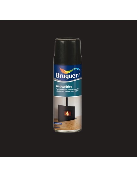 Pintura en spray anticalórica negro 400 ml