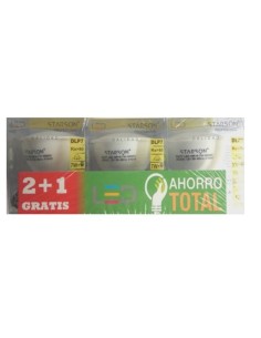 LAMPARA ILUMIN LED DICR GU10 7W 700LM  3000K STARSON 3 PZ