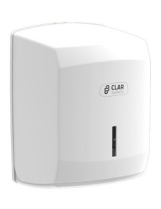 DISPENSADOR BAÑO INDUST 334 226 230MM PAPEL MECHA ABS BL I N