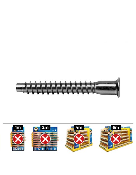 Caja 250 unid. tornillo ensamblaje allen din/ref ene ø5x50mm zincado celo