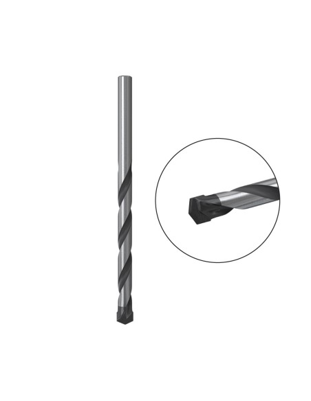 Broca percusión e ø9,00 x 120 mm