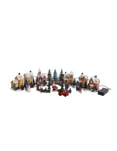 Pueblo navideño 2xaa no incluidas