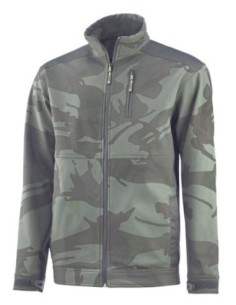 CHAQUETA TRABAJO L POLIE VERDE CAMU 3894 KAMALEON JUBA