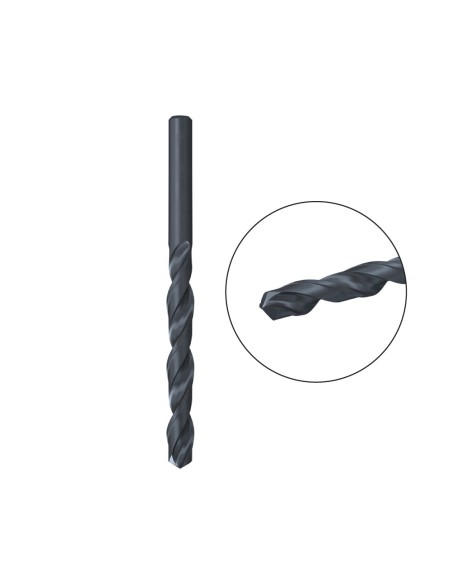 Broca para metal hss-r din 338, ø12,00 x 101/151 mm